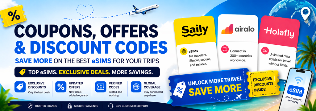 esim coupon voucher promo deals