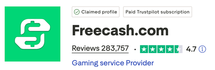 freecash.com game trustpilot reviews legit