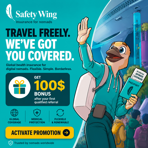 safetywing coupon insurance discount promo deal