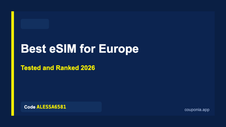 Best eSIM for Europe travel 2026