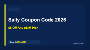 Saily coupon code 2026 ALESSA6581