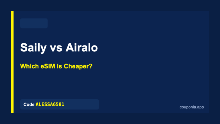 Saily vs Airalo comparison 2026