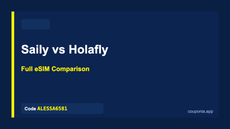Saily vs Holafly comparison 2026